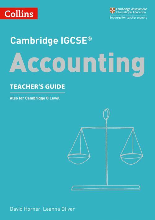 Collins Cambridge IGCSE™ Accounting Teacher’s Guide