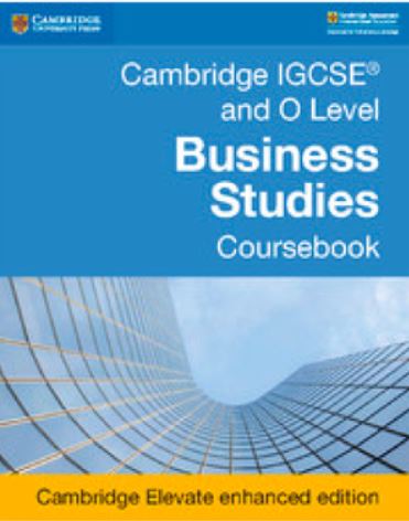 Cambridge IGCSE® and O Level Business Studies Revised Digital Coursebook (2 years) DIGITAL