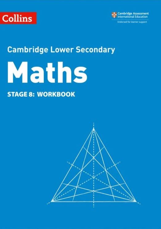 Collins Cambridge Lower Secondary Maths Workbook: Stage 8 - 9780008378578
