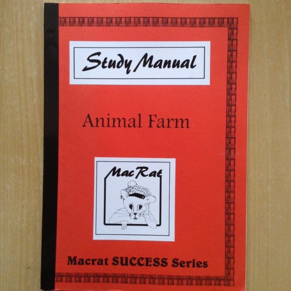 USED - Animal Farm Macrat Study Manual 9781874939498