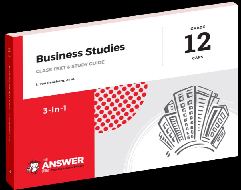 The Answer Series Grade 12 Business Studies 3-in-1 CAPS 9781920568801