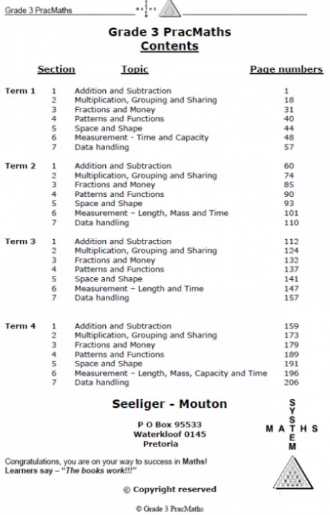 Grade 3 PracMaths 9781920378233 - Image 2