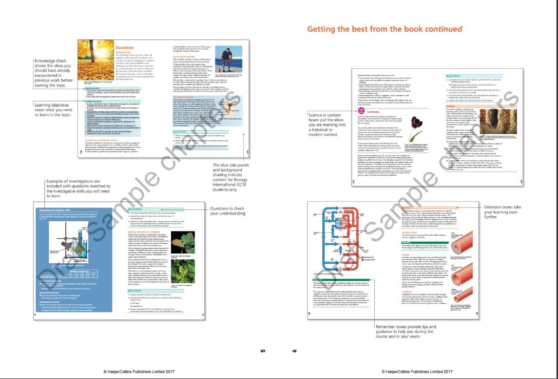 Collins - Edexcel International GCSE (9-1) Biology Student Book (Edexcel International GCSE - Image 2