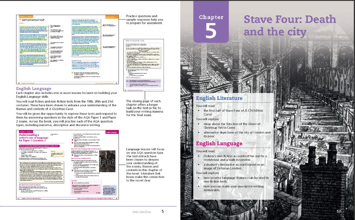 Collins - GCSE Set Text Student Guides – AQA GCSE (9-1) English Literature and Language - A Christmas Carol - Image 3