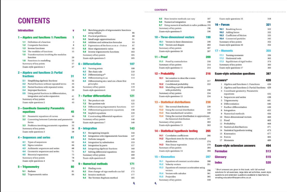 A Level Mathematics - A Level Mathematics Year 2 Student Book - Image 2