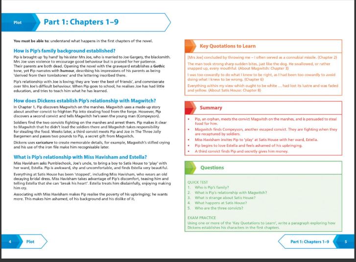 Collins - SNAP Revision - Great Expectations: AQA GCSE 9-1 English Literature Text Guide - Image 3