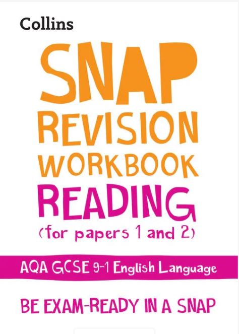 Collins SNAP Revision - AQA GCSE 9-1 English Language Reading (Papers 1 & 2) Workbook