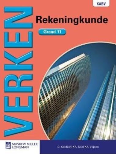 Verken Rekeningkunde Graad 11 Leerderboek