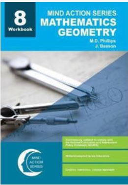 Mind Action Series Maths Geometry Grade 8 Workbook NCAPS 9781776111206