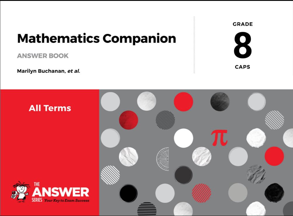 Answer Series Maths Grade 8 Companion Answer Book - 9781928404149