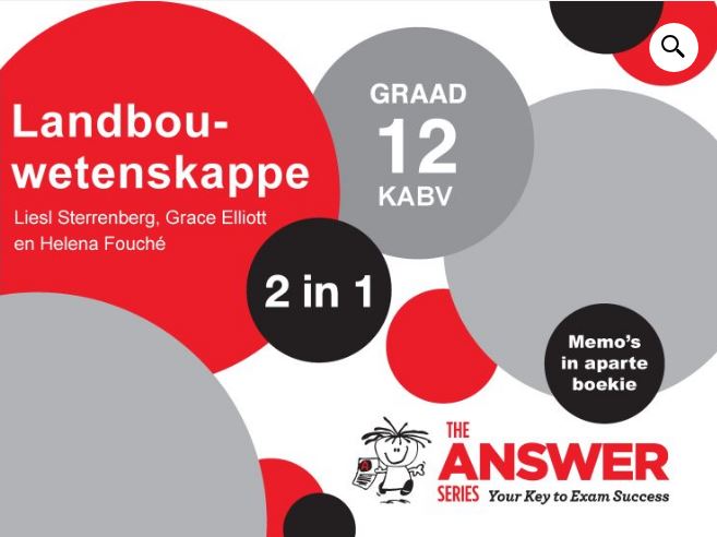 The Answer Series Graad 12 Landbouwetenskappe 2-in-1 KABV 9781928404392