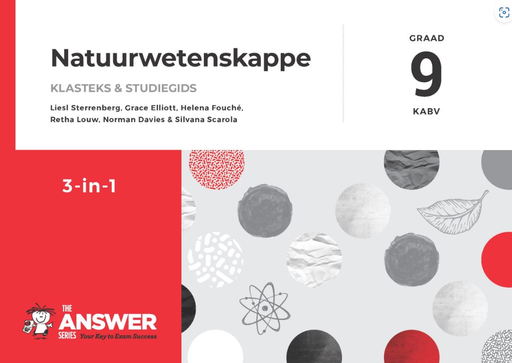 The Answer Series Graad 9 Natuurwetenskappe 3-in-1 9781928405252