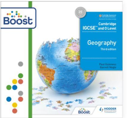 Cambridge IGCSE and O Level Geography: Boost