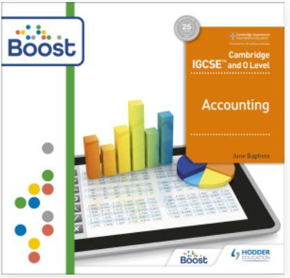 Cambridge IGCSE and O Level Accounting Boost Core Subscription
