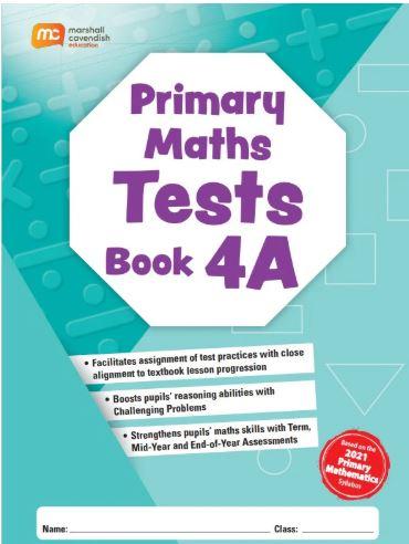 MCE Primary Maths Tests Book 4A