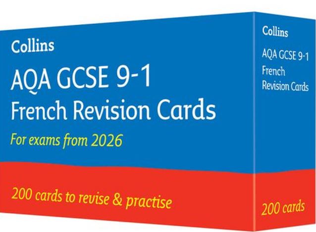 AQA GCSE 9-1 French Vocabulary Revision Cards 9780008783433