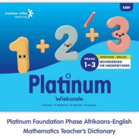 Platinum Foundation Phase Afrikaans-English Mathematics Teacher's Dictionary - 9781834950013