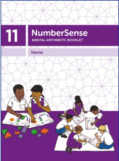 NumberSense Mental Arithmetic Learner Booklet 11 - 9781998985746