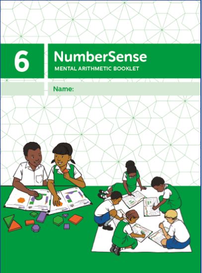 NumberSense Mental Arithmetic Learner Booklet 6 - 9781998985692
